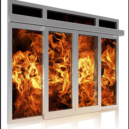 قطاعات مقاومة للحريق