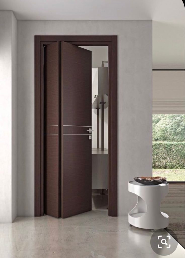 أبواب حمامات خشب