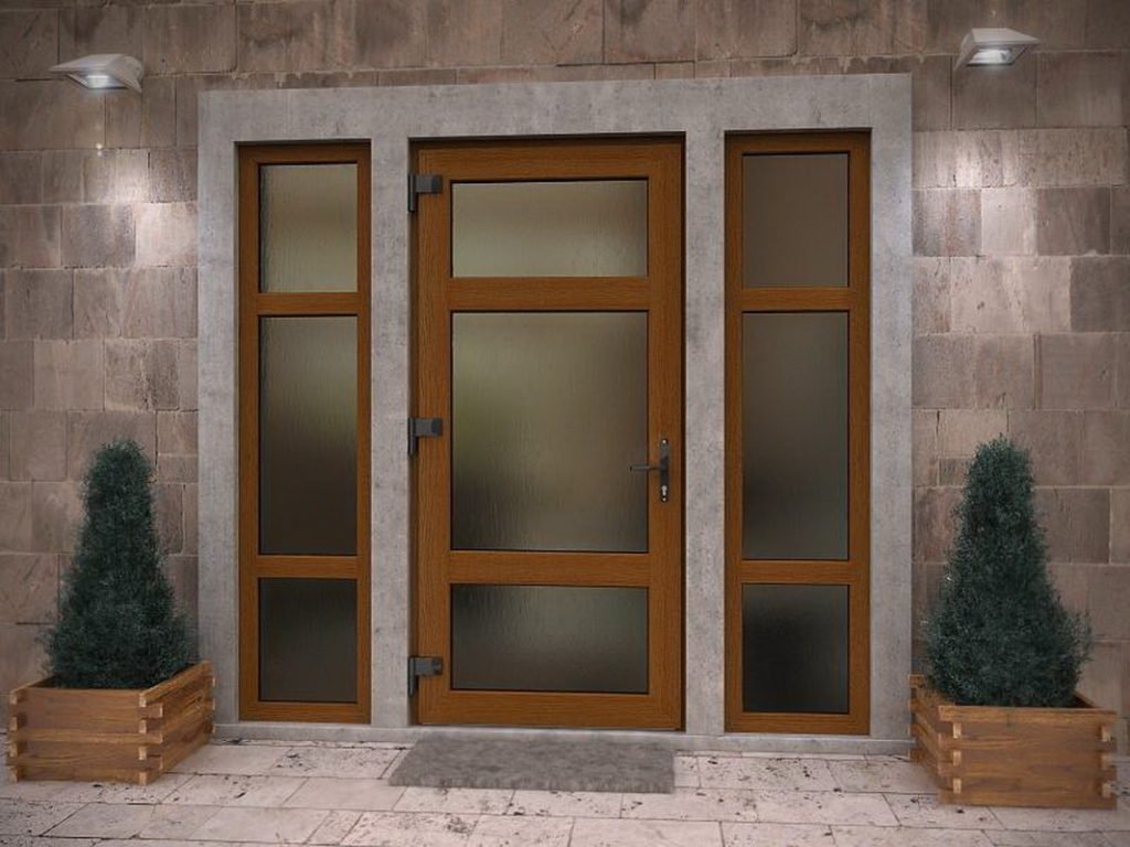 باب pvc عازل للحرارة