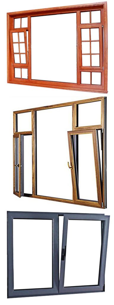 نوافذ مائلة