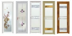 اشكال ابواب حمامات pvc