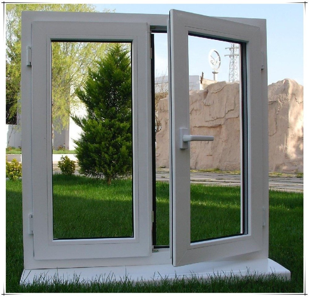 شبابيك upvc زجاجية