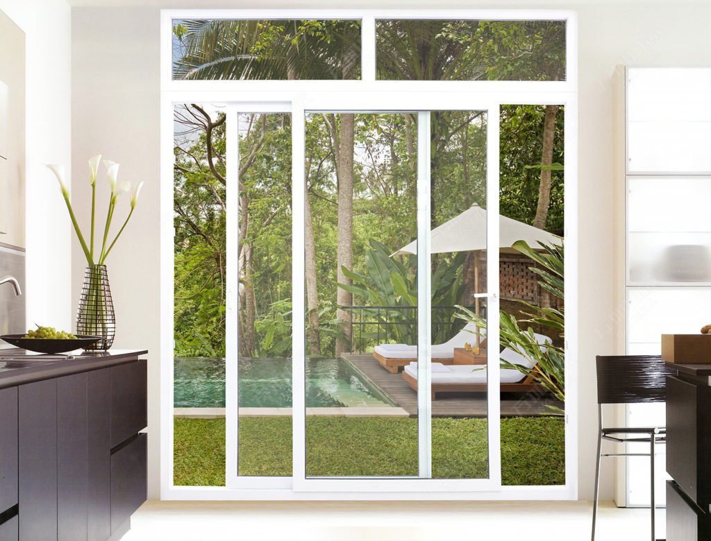 باب بلكونة pvc