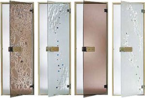 ابواب حمامات زجاج