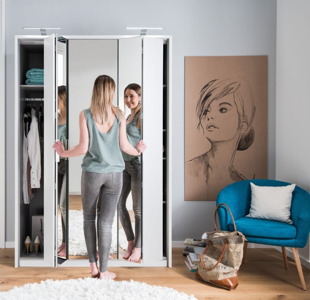 ابواب مرايات ثنائية الطي