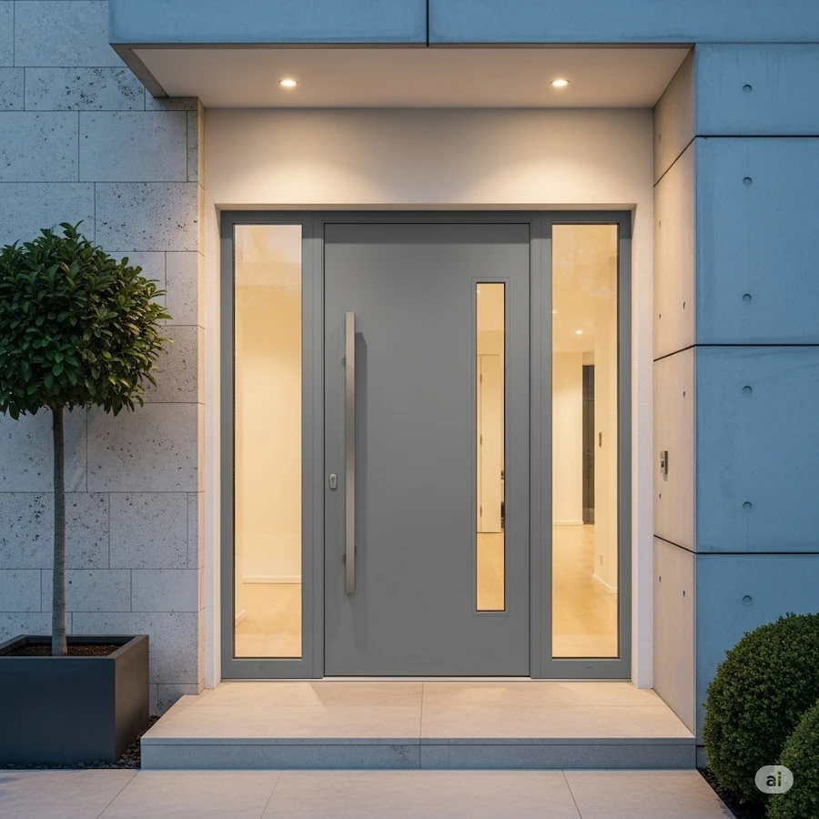 اشكال ابواب PVC | مميزات الأبواب PVC للمنازل والحمامات ابواب pvc خارجية