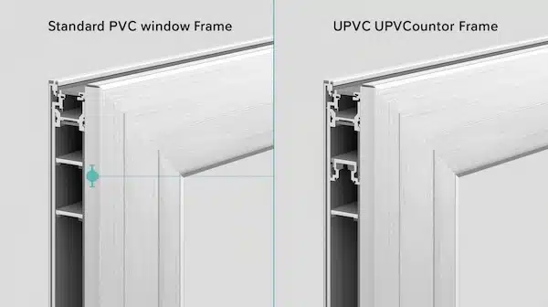 الفرق بين شبابيك PVC و uPVC