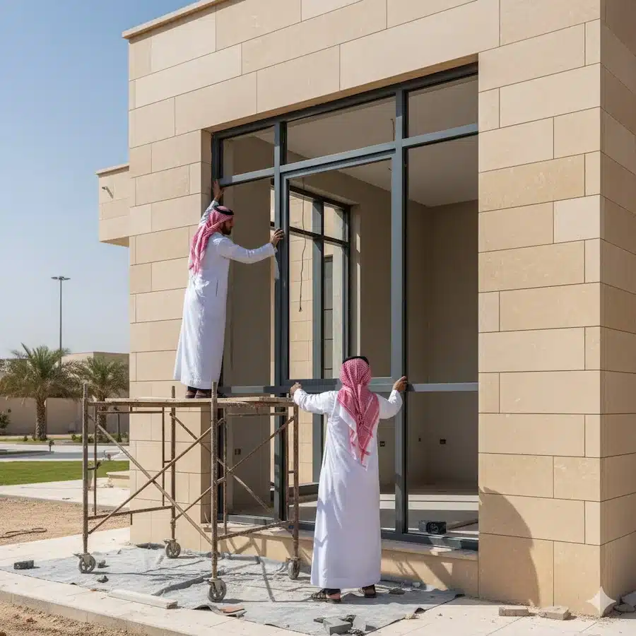 تركيب شبابيك الألمنيوم في ااسعوديه