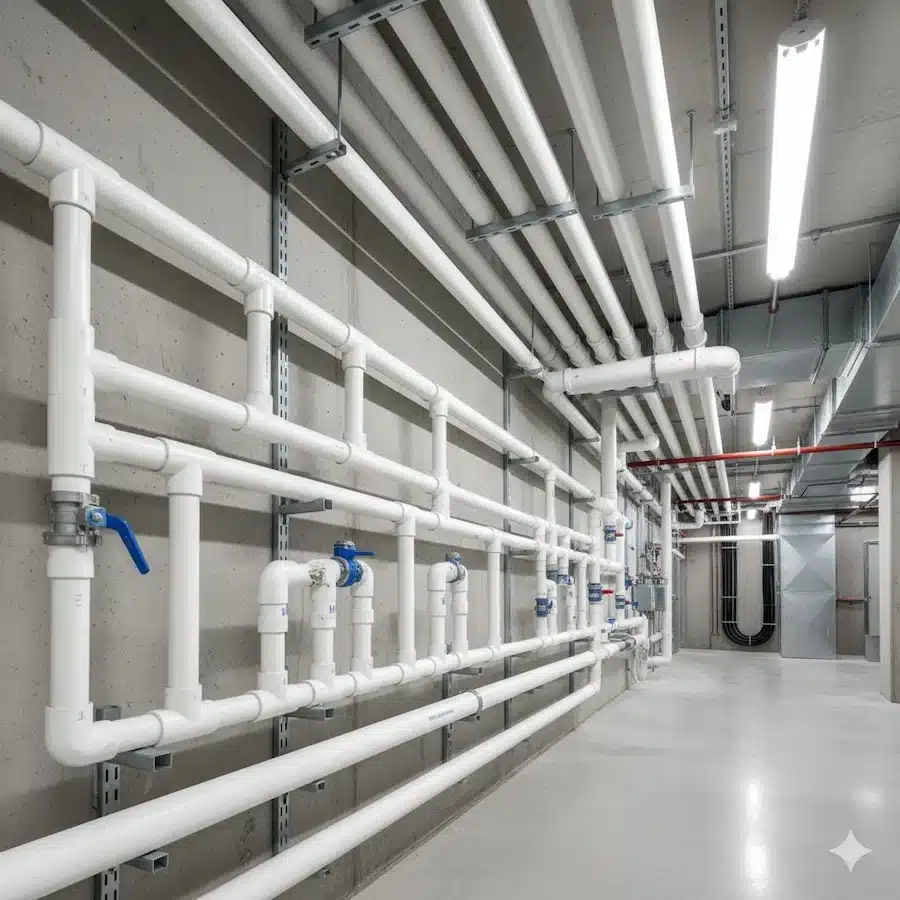 استخدام pvc في الأنابيب