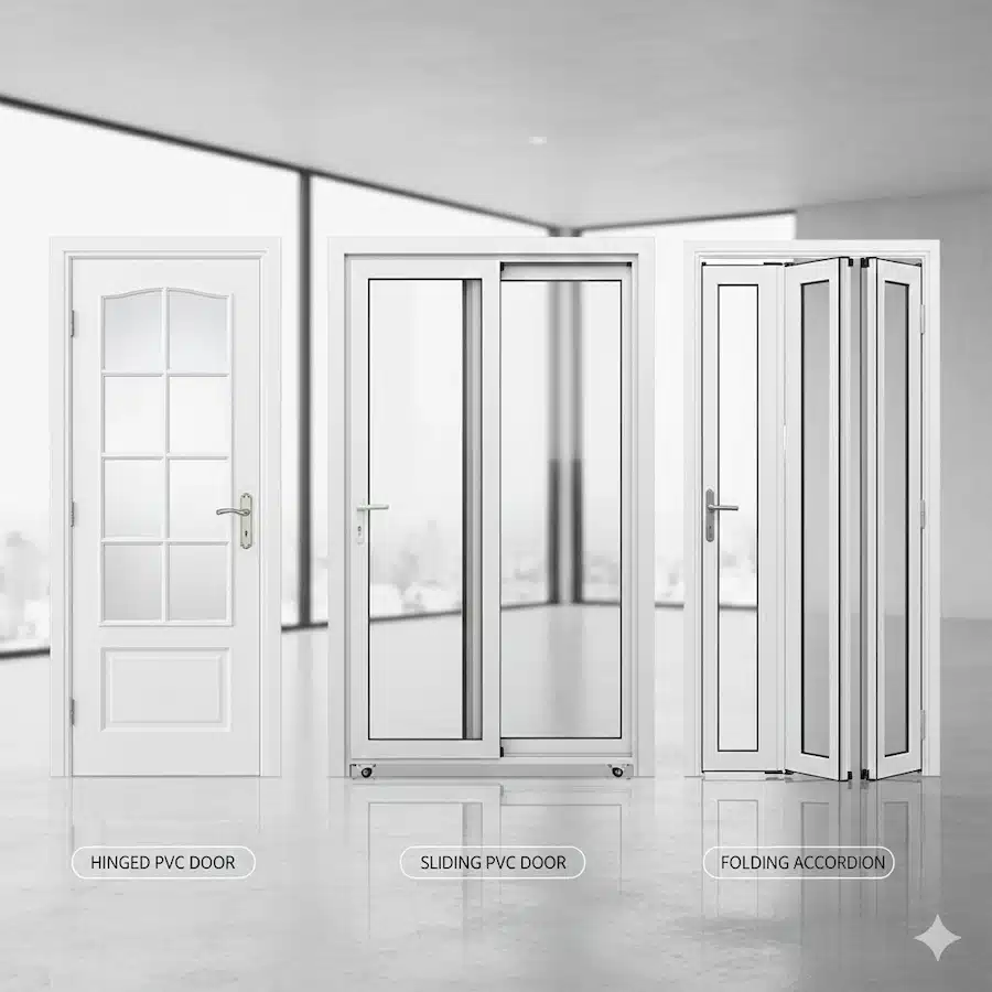 أبواب pvc، ثورة في عالم التصميم الكفء والمتانة الحديثة | UPVC Go