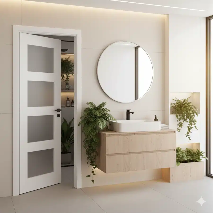 استخدامات باب حمام pvc