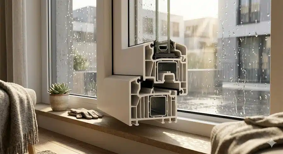 مميزات يو بي في سي عزل وصيانة أقل ومقاومة للعوامل الجوية