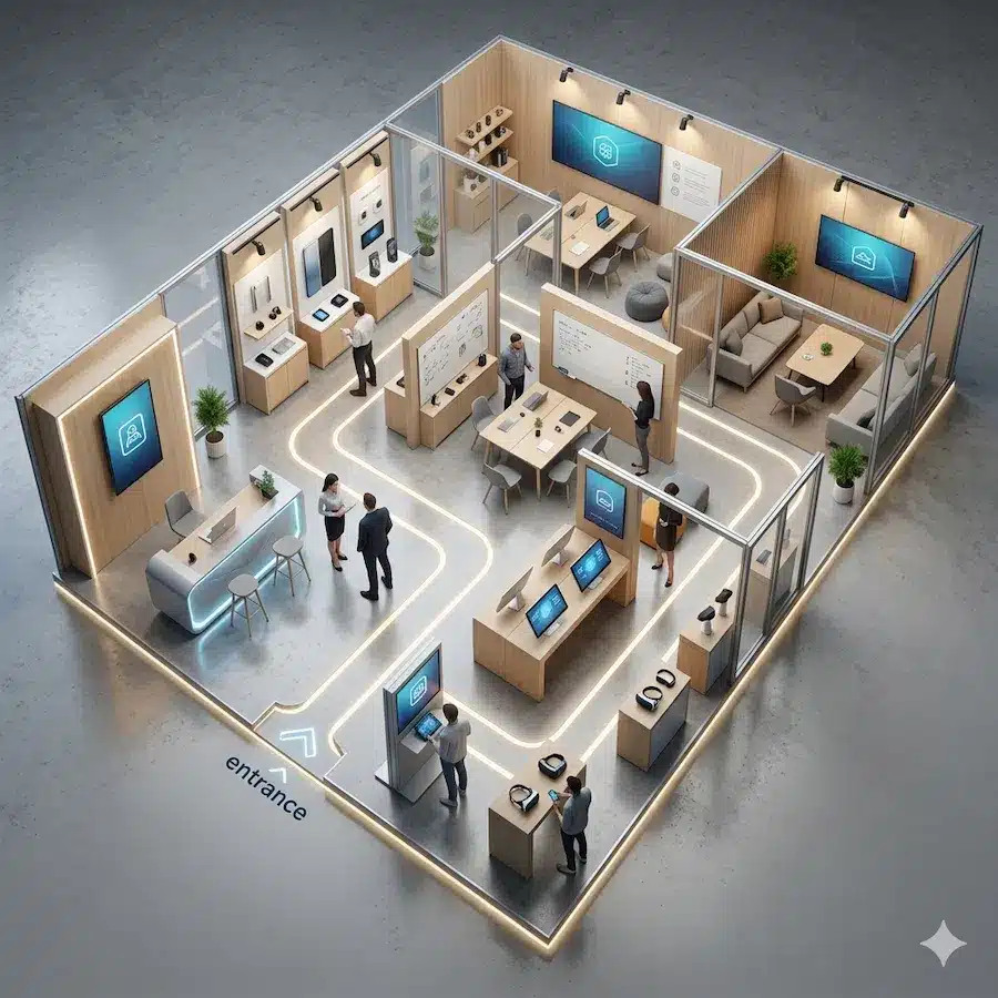 أنواع بوثات المعارض