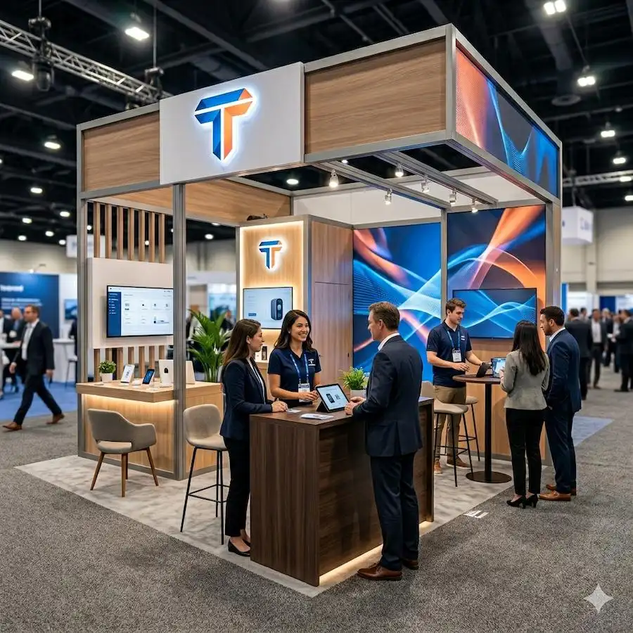 أنواع بوثات المعارض للايجار