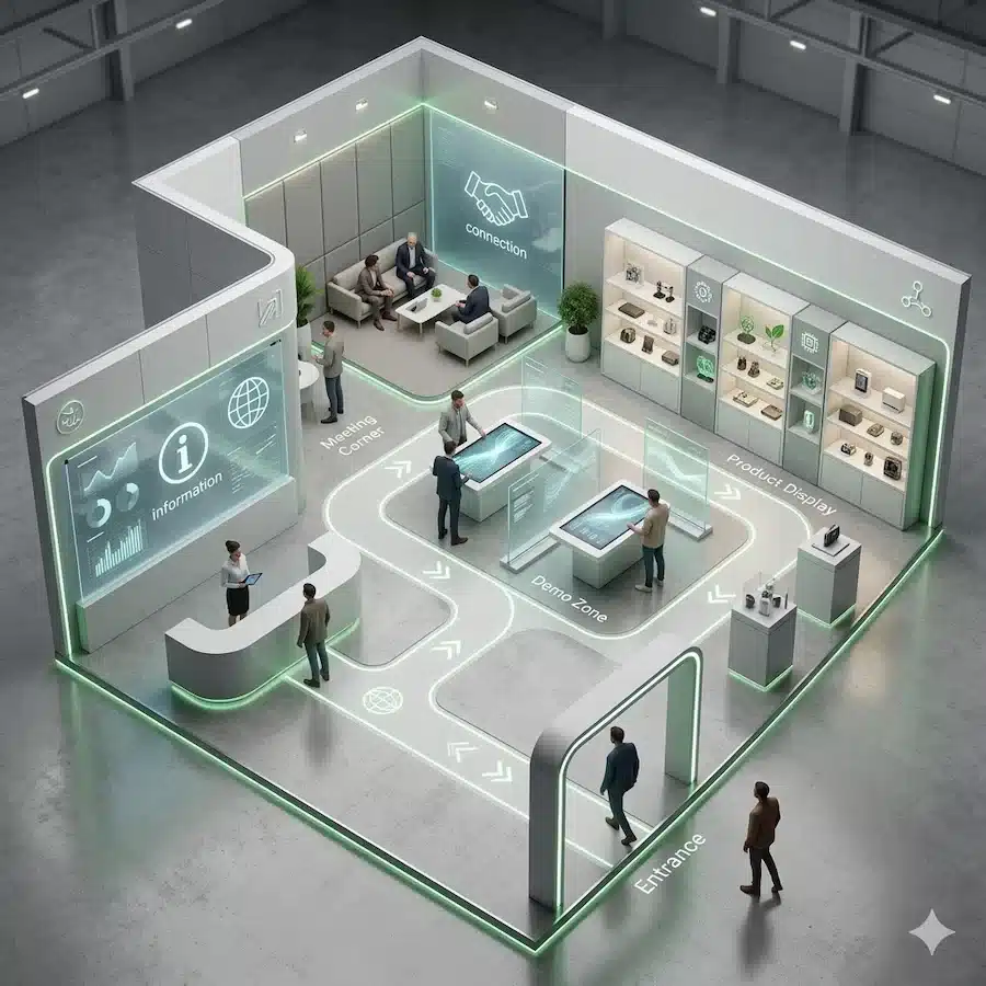 تكلفة بوثات المعارض