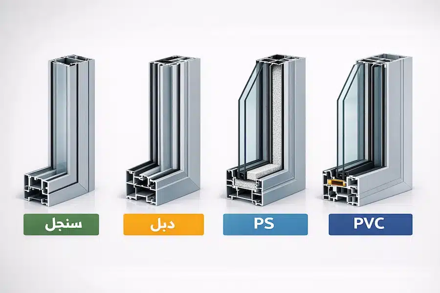 انواع الالوميتال