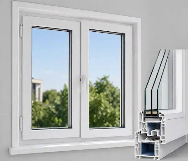 شبابيك بي في سي