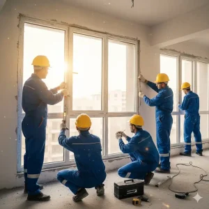 خطوات تركيب شبابيك pvc باحتراف